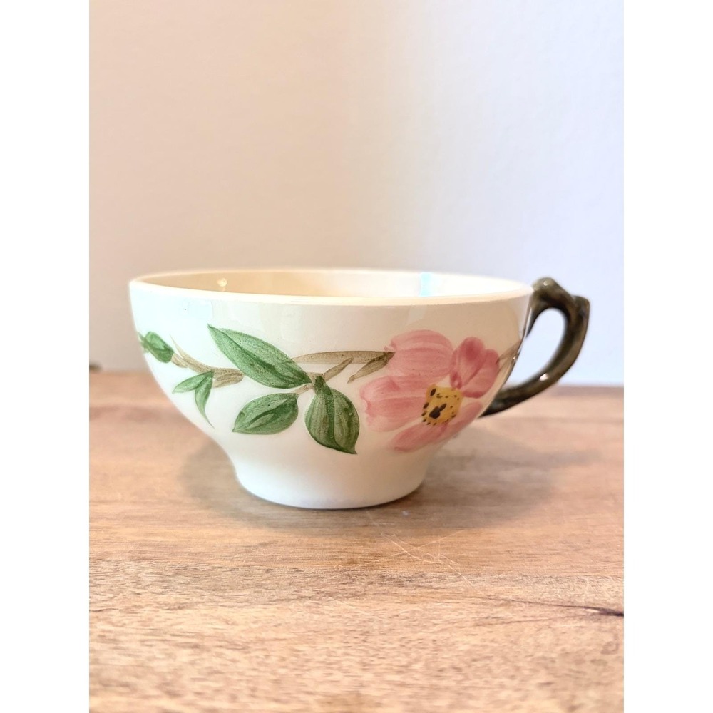 Vintage Franciscan Desert Rose Teacup USA Pink Floral Replacement Cup